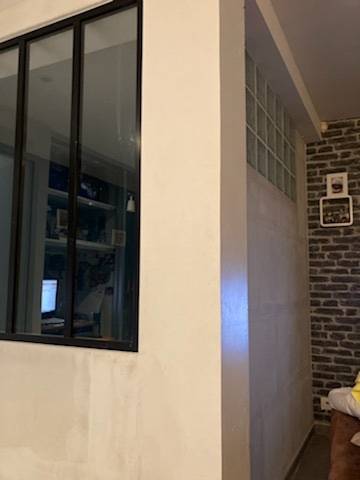 Création d'une chambre avec verrière 