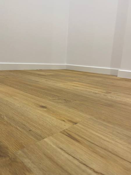 Pose de parquet en PVC