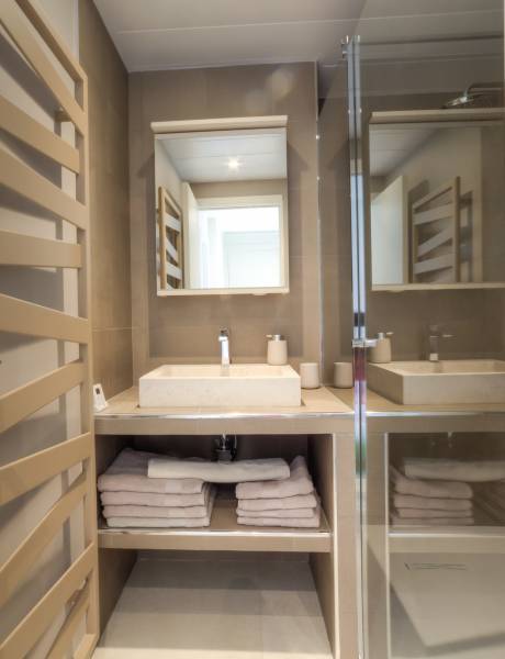 Salle d'eau rénovée