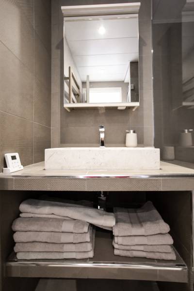 Salle d'eau rénovée