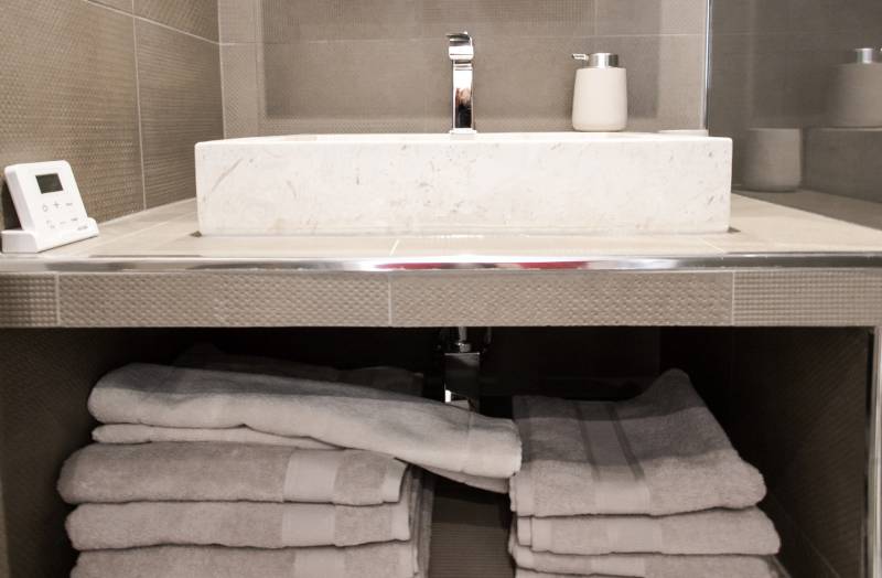 Salle d'eau rénovée