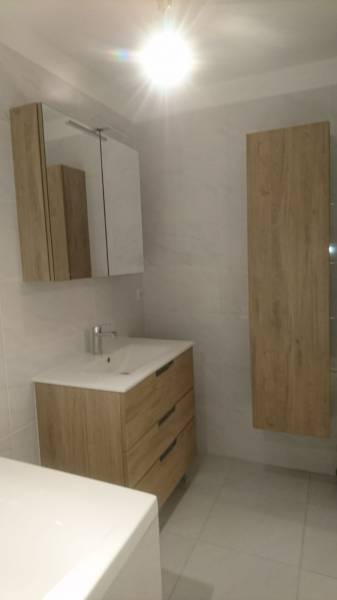 Apres travaux vasque salle de bain Granicruz Nice
