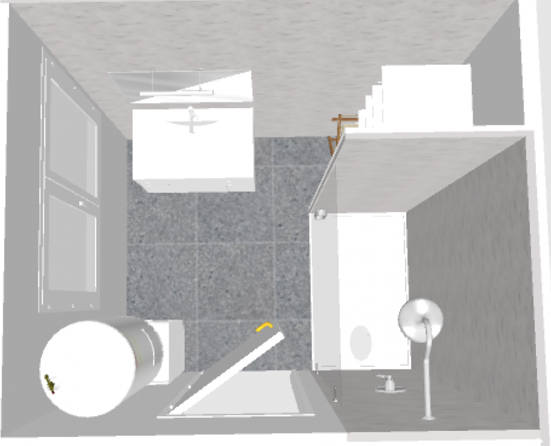 Projet 3D Salle de bain