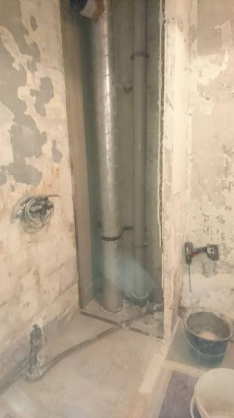 Plomberie salle d'eau 