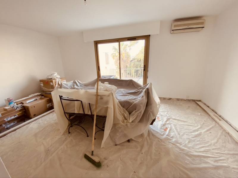 Remise en état complète d'un appartement à Nice, mars 2021