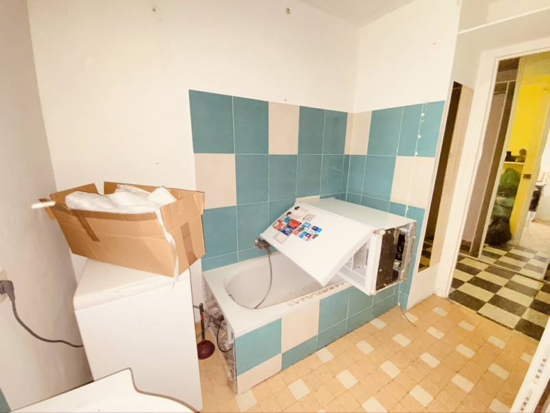 Salle de bain avant travaux 