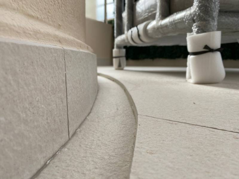 Pose de carrelage extérieur