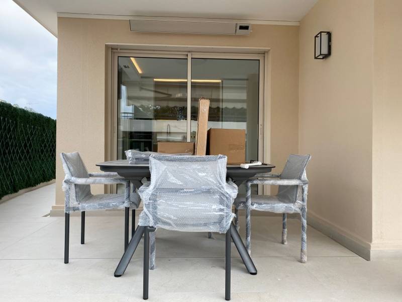 Rénovation sols et murs d'une terrasse 