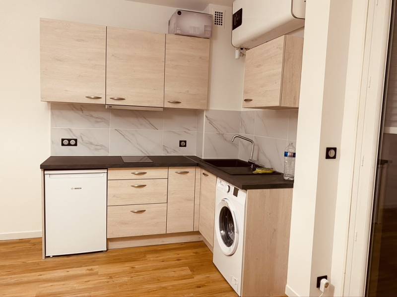 Modernisation complète d'un studio à Nice, mars 2021