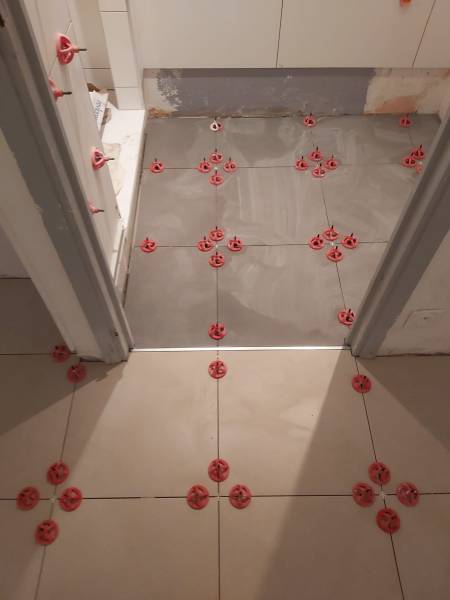 Pose de carrelage 