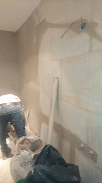 Chantier en cours Granicruz Salle de bain