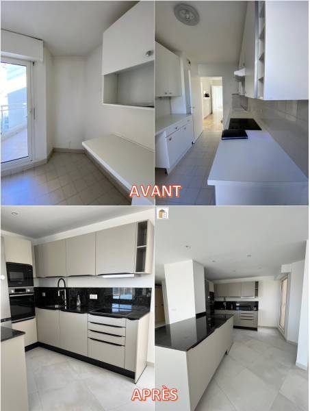 Cuisine Avant/après par Granicruz, Nice