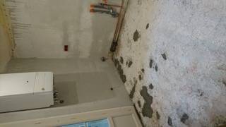 Sol avant chantier cuisine