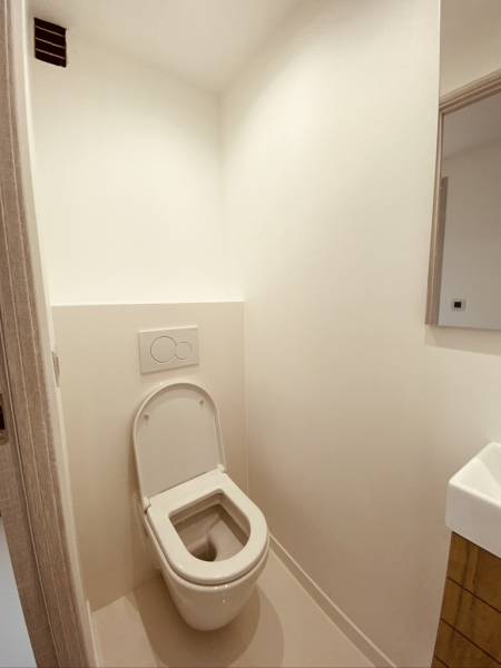 Pose de WC suspendu avec habillage