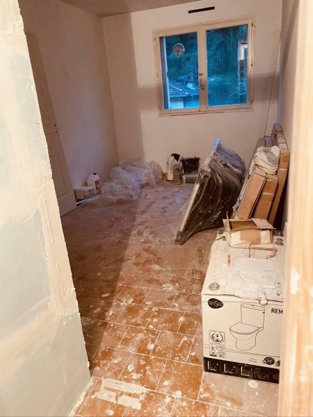 Création de cloison et préparation des sol