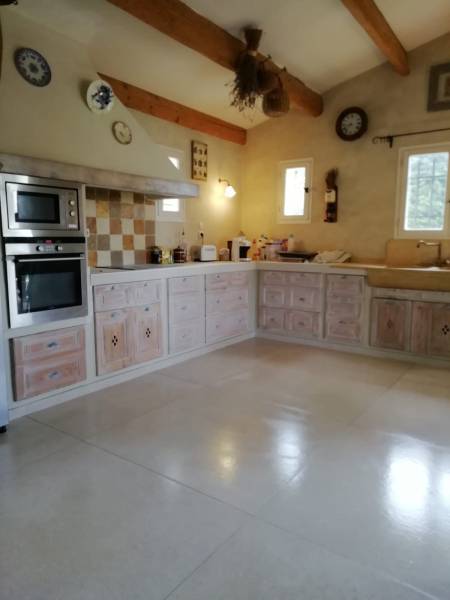 Pose de carrelage format 120x120