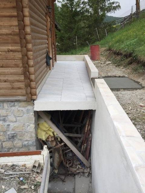 Pose chape mortier Granicruz Valberg