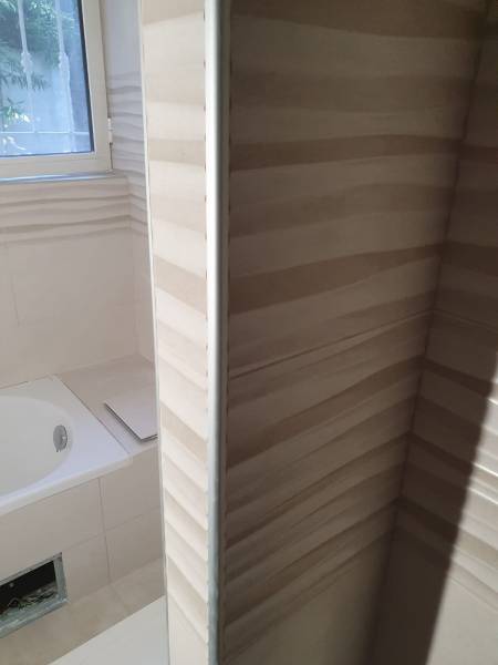 Pose de carrelag mural 