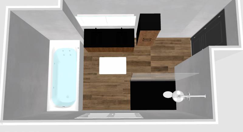 Projet 3D salle de bain 