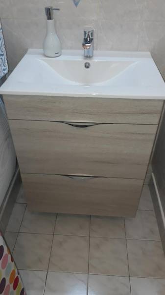 Meuble vasque, salle de douche, Nice Cimiez, Granicruz