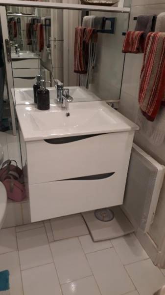 Meuble vasque salle de bain, Nice, Granicruz