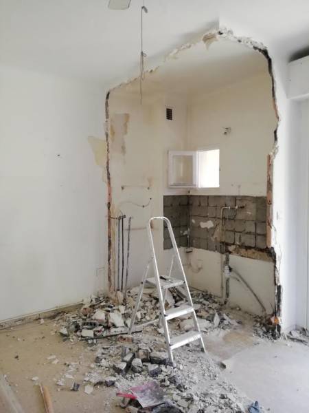 Modernisation complète d'un studio à Nice, mars 2021