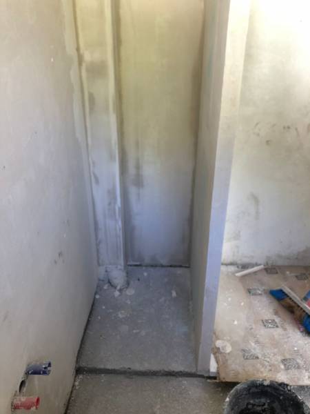 Création de chape au sol 