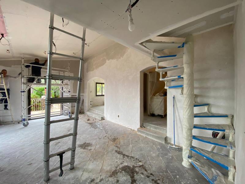 Rénovation complète d'une maison 