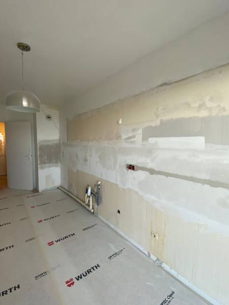 Rénovation de cuisine pendant travaux 