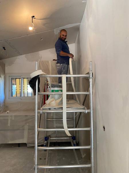 Enduits et peinture des murs et plafonds