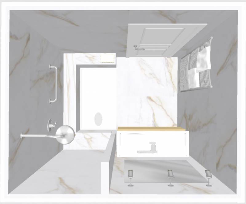 Projet 3D salle de bain Granicruz