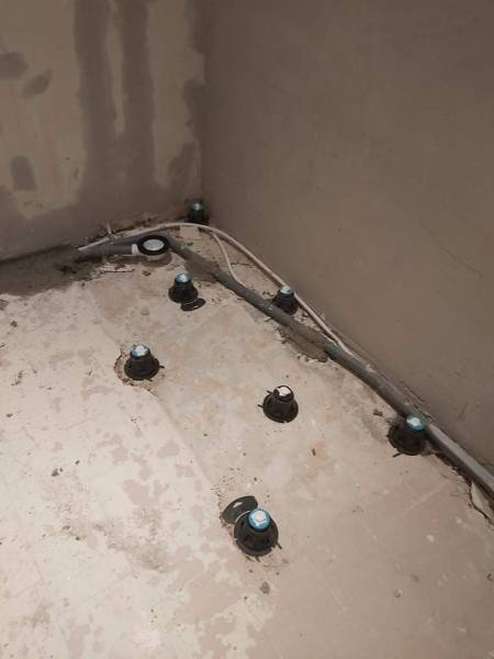 Travaux de plomberie